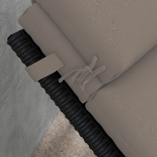 Μαξιλάρι Outsunny για ξαπλώστρες και ξαπλώστρες από ύφασμα με κορδό... Μαξιλάρι Outsunny για ξαπλώστρες και ξαπλώστρες από ύφασμα με κορδό...