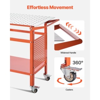 VEVOR Τραπέζι Συγκόλλησης 40x24 Πάγκος Εργασίας Συγκόλλησης με Στατ... VEVOR Τραπέζι Συγκόλλησης 40x24 Πάγκος Εργασίας Συγκόλλησης με Στατ...