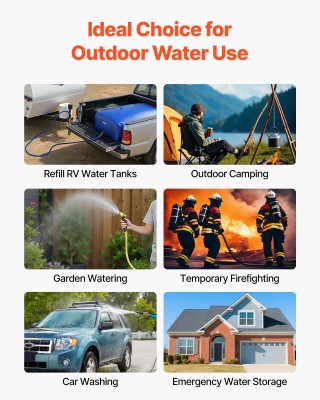 VEVOR Σάκος Νερού 1000L - Φορητός & Αναδιπλούμενος Δοχείο Αποθήκευσ... VEVOR Σάκος Νερού 1000L - Φορητός & Αναδιπλούμενος Δοχείο Αποθήκευσ...