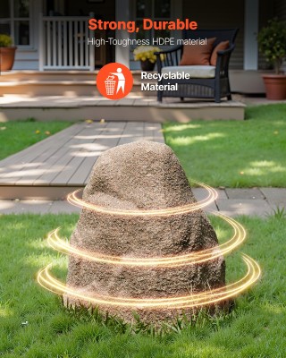 VEVOR Τεχνητό Κάλυμμα Βράχου, 8.86 x 11.42 x 11.22 ιν, Μικρό Μέγεθο... VEVOR Τεχνητό Κάλυμμα Βράχου, 8.86 x 11.42 x 11.22 ιν, Μικρό Μέγεθο...