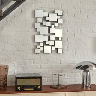 Atmosphera Διακοσμητικό Τοίχου με Γυαλί για Εσωτερικό Χώρο 38 x 2 x...