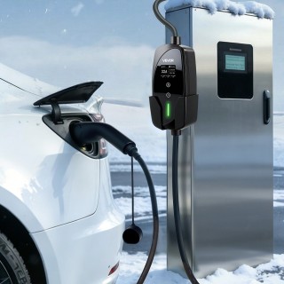 VEVOR Φορητός Φορτιστής EV 22 kW 32A Τύπου 2, 3 Φάσεων με Καλώδιο 7...