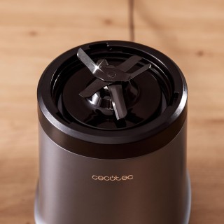 Μπλέντερ για Smoothies 1000W με Λεπίδες Τιτανίου & 2 Ποτήρια Γκρι Σ... Μπλέντερ για Smoothies 1000W με Λεπίδες Τιτανίου & 2 Ποτήρια Γκρι Σ...