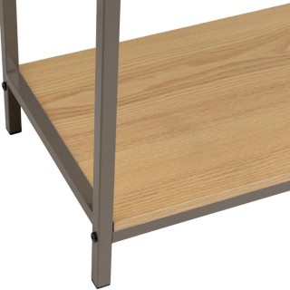 BAKAJI Κονσόλα με 2 Συρτάρια από Μέταλλο και Ξύλο Έπιπλο Εξοικονόμ... BAKAJI Κονσόλα με 2 Συρτάρια από Μέταλλο και Ξύλο Έπιπλο Εξοικονόμ...