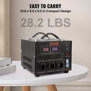 Μετασχηματιστής Τάσης VEVOR 5000W, Βαρέως Τύπου, CE Πιστοποιημένος ...