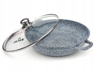 Σετ Κατσαρόλες Wok με Μαρμάρινη Επίστρωση 2 τεμάχια 28-32 cm Γκρι Z... Σετ Κατσαρόλες Wok με Μαρμάρινη Επίστρωση 2 τεμάχια 28-32 cm Γκρι Z...