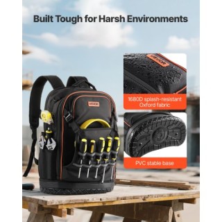 VEVOR Εργαλειοθήκη Πλάτης με 65 Τσέπες και Ανθεκτικό Υλικό για Εργο... VEVOR Εργαλειοθήκη Πλάτης με 65 Τσέπες και Ανθεκτικό Υλικό για Εργο...