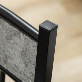 Σετ Τραπεζαρίας και Καρέκλες 5τμχ HOMCOM, Τραπεζαρία Ορθογώνια Μετα...