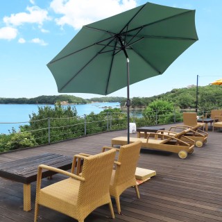 Ομπρέλα Κήπου με 8 Ακτίνες 2.95 m Χρώματος Πράσινο Outsunny 840-070GN Ομπρέλα Κήπου με 8 Ακτίνες 2.95 m Χρώματος Πράσινο Outsunny 840-070GN