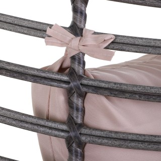 Πολυθρόνα Outsunny σε PE Rattan Grey με μαλακό μπεζ μαξιλάρι για εξ... Πολυθρόνα Outsunny σε PE Rattan Grey με μαλακό μπεζ μαξιλάρι για εξ...