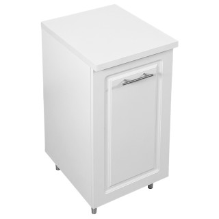 Shally Dogan Κινητή Βάση Κουζίνας Συνθέσιμη Μπουαζερί Χρώμα Λευκό μ... Shally Dogan Κινητή Βάση Κουζίνας Συνθέσιμη Μπουαζερί Χρώμα Λευκό μ...