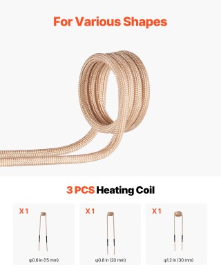 VEVOR Επαγωγικός Θερμαντήρας για Αφαίρεση Μπουλονιών 1100W, Διαστάσ...