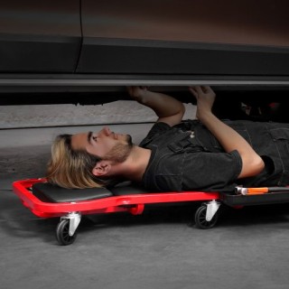 VEVOR 112 εκ. Καροτσάκι Μηχανικού 136 κιλά Χωρητικότητα Αυτοκινητισ... VEVOR 112 εκ. Καροτσάκι Μηχανικού 136 κιλά Χωρητικότητα Αυτοκινητισ...