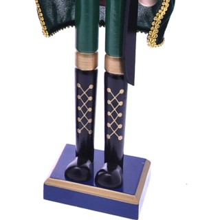 BAKAJI Χριστουγεννιάτικος Ξύλινος Καρυοθραύστης Ύψους 106 εκ Διακοσ...