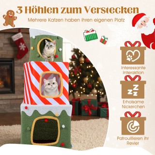 Costway Χριστουγεννιάτικο Δέντρο για Γάτες Εσωτερικού Χώρου 120 εκ.... Costway Χριστουγεννιάτικο Δέντρο για Γάτες Εσωτερικού Χώρου 120 εκ....