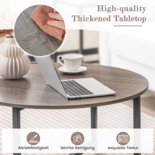 Costway Σετ Τραπεζιών Καθιστικού 3 Τεμαχίων με Γεωμετρική Αισθητικ... Costway Σετ Τραπεζιών Καθιστικού 3 Τεμαχίων με Γεωμετρική Αισθητικ...