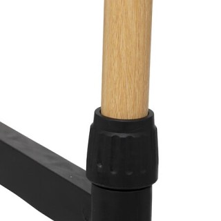 Διπλή Κρεμάστρα Ρούχων 86 x 42 x 165 cm Μαύρο 205558 5Five Simply S...