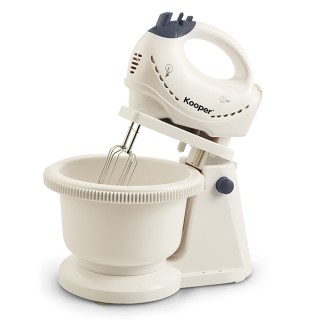 Kooper Ηλεκτρικό μίξερ με περιστρεφόμενο μπολ 2L, 5 ταχύτητες και λ...