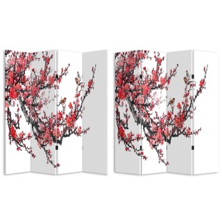 BAKAJI Παραβάν Διαχωριστικό 4 Πάνελ Εκτύπωση Μπρος-Πίσω Ιαπωνική Κ... BAKAJI Παραβάν Διαχωριστικό 4 Πάνελ Εκτύπωση Μπρος-Πίσω Ιαπωνική Κ...