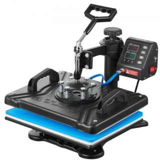 VEVOR Πρέσα Θερμότητας 12x15 10 σε 1 για Μπλουζάκια, Κούπες & Καπέλ...