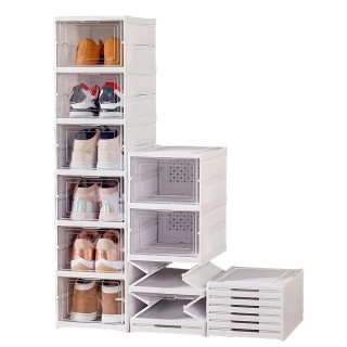 Πτυσσόμενη Ντουλάπα Παπουτσιών 105 x 34,5 x 25,5cm Λευκό BN1117 GEM Πτυσσόμενη Ντουλάπα Παπουτσιών 105 x 34,5 x 25,5cm Λευκό BN1117 GEM