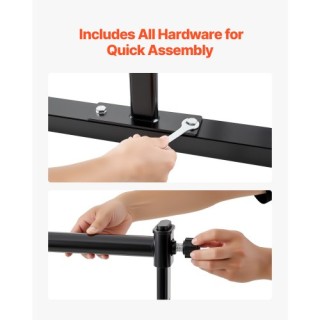 VEVOR Φορητή Ρυθμιζόμενη Μπάρα Μπαλέτου για Γυμναστική και Χορό CZL... VEVOR Φορητή Ρυθμιζόμενη Μπάρα Μπαλέτου για Γυμναστική και Χορό CZL...