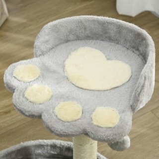 PawHut Γκρι Ονυχοδρόμιο Γάτας με Κρεβάτια, Σχοινί Γιούτα & Παιχνίδι... PawHut Γκρι Ονυχοδρόμιο Γάτας με Κρεβάτια, Σχοινί Γιούτα & Παιχνίδι...