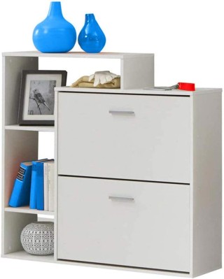 BAKAJI Ντουλάπα παπουτσιών με 2 πόρτες διπλού βάθους 102 x 25,5 x ... BAKAJI Ντουλάπα παπουτσιών με 2 πόρτες διπλού βάθους 102 x 25,5 x ...