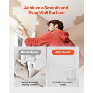 VEVOR 12 Ρολά Αυτοκόλλητη Μεσινέζα Φιμπεργκλάς 30m x 150mm GQJDZZBL...