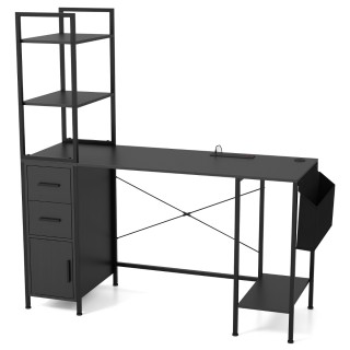 Γραφείο Υπολογιστή  με Προσαρμόσιμο Φωτισμό LED και Πολυλειτουργικό...