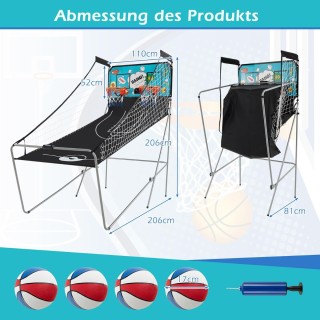 Costway  Πολυδιάστατη Ηλεκτρική Μπασκέτα 8-σε-1 SP38225LV