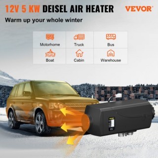 VEVOR 5KW 12V Πετρελαιοθερμαντήρας με Οθόνη LCD για Όχημα/Σκάφος Z... VEVOR 5KW 12V Πετρελαιοθερμαντήρας με Οθόνη LCD για Όχημα/Σκάφος Z...