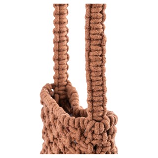 Villa dEste Home Mini τσάντα παραλίας με πλεκτό ιμάντα σε βαμβάκι 1...