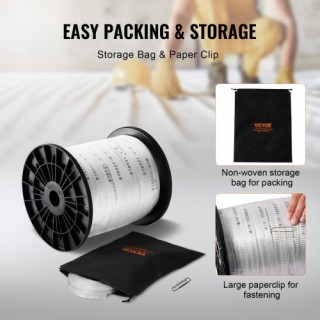 Ταινία Έλξης VEVOR 1/2 x 528, Αντοχή 1250 lbf, Λευκή DLLDB161M127M... Ταινία Έλξης VEVOR 1/2 x 528, Αντοχή 1250 lbf, Λευκή DLLDB161M127M...