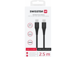 SWISSTEN Καλώδιο Δεδομένων TPE USB-C/USB-C Power Delivery 5A (100 W... SWISSTEN Καλώδιο Δεδομένων TPE USB-C/USB-C Power Delivery 5A (100 W...