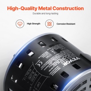 VEVOR Μοτέρ Φυσητήρα Καλοριφέρ 1/2HP 220V 2.6A 1300RPM 3 Ταχύτητες ... VEVOR Μοτέρ Φυσητήρα Καλοριφέρ 1/2HP 220V 2.6A 1300RPM 3 Ταχύτητες ...