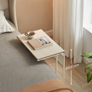 VASAGLE Πλευρικό Τραπέζι C-Σχήματος με Ρόδες και Μεταλλικό Πλαίσιο,... VASAGLE Πλευρικό Τραπέζι C-Σχήματος με Ρόδες και Μεταλλικό Πλαίσιο,...