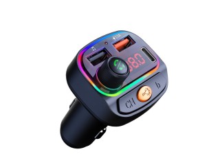 SWISSTEN Πομπός FM transmitter RGB 8595217491175