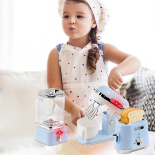 BAKAJI Παιχνίδια Κουζίνας με Μπλε Πλανητικό Μίξερ Φριτέζα Τοστιέρα ... BAKAJI Παιχνίδια Κουζίνας με Μπλε Πλανητικό Μίξερ Φριτέζα Τοστιέρα ...