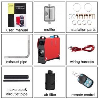 VEVOR 5KW Πετρελαιοθερμαντήρας 12V με Τηλεχειριστήριο LCD ZCJRQYTJ... VEVOR 5KW Πετρελαιοθερμαντήρας 12V με Τηλεχειριστήριο LCD ZCJRQYTJ...