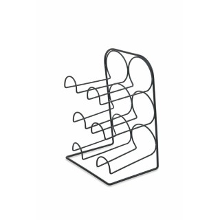 Galileo Μεταλλική θήκη μπουκαλιών για 6 φιάλες κρασί μοντέρνου σχεδ...