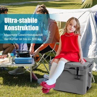 Costway Κουτί ψύξης με χωρητικότητα 15 λίτρων, ψυγείο με λαβή, βαλβ... Costway Κουτί ψύξης με χωρητικότητα 15 λίτρων, ψυγείο με λαβή, βαλβ...