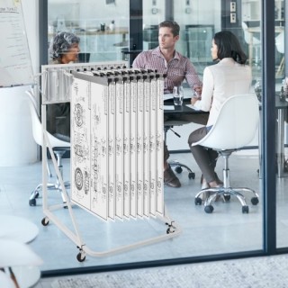 Φορητή Θήκη Σχεδίων VEVOR με 12 Βραχίονες 240 lbs LTJJS12CYDS0N873YV0 Φορητή Θήκη Σχεδίων VEVOR με 12 Βραχίονες 240 lbs LTJJS12CYDS0N873YV0