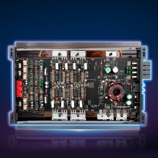 VEVOR Ενισχυτής Αυτοκινήτου 4-Κανάλια Bridgeable, Πολυκαναλικός Cla...