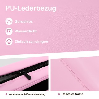 Costway Μεγάλη Ροζ Μαλακή Ψάθα από Συνθετικό Δέρμα με Κλείσιμο και ... Costway Μεγάλη Ροζ Μαλακή Ψάθα από Συνθετικό Δέρμα με Κλείσιμο και ...