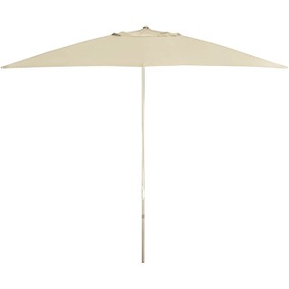 BAKAJI Ομπρέλα Κήπου Κεντρικού Πόλου 3x2 Μέτρα Πλήρης Άμμος με 6 Ακ...