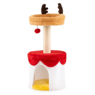 Costway Σύγχρονο Χριστουγεννιάτικο Δέντρο Γάτας με Χώρο Ύπνου 80 cm... Costway Σύγχρονο Χριστουγεννιάτικο Δέντρο Γάτας με Χώρο Ύπνου 80 cm...