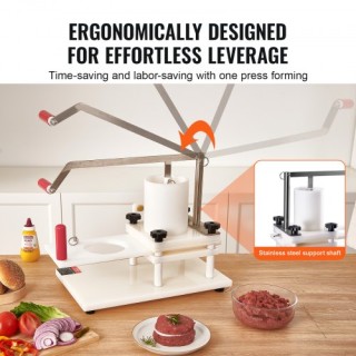 Επαγγελματική Πρέσα Μπιφτεκιών 5.1 για Μπιφτέκια HBJRBJ130MM000001V0 Επαγγελματική Πρέσα Μπιφτεκιών 5.1 για Μπιφτέκια HBJRBJ130MM000001V0