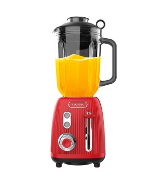 Μπλέντερ Power Black Titanium RetroRed 1,5 L 120OW CECOTEC CEC-... Μπλέντερ Power Black Titanium RetroRed 1,5 L 120OW CECOTEC CEC-...