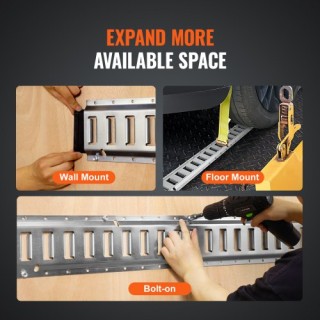 Σετ Δεσίματος VEVOR E Track, 24τμχ, 5 Ράγες & Αξεσουάρ, 907kg Φορτί... Σετ Δεσίματος VEVOR E Track, 24τμχ, 5 Ράγες & Αξεσουάρ, 907kg Φορτί...